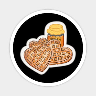 Waffles & Honey Magnet